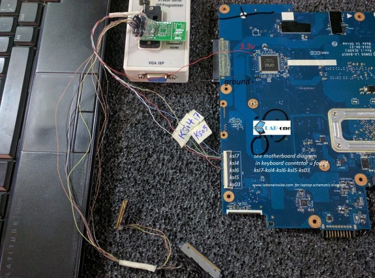How To Program Laptop KB9012 I/O Chip