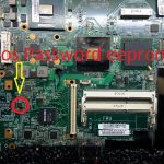 ocation of IBM Lenovo ThinkPad R500 password eeprom ic
