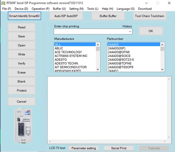 RT809F Programmer Latest Version Software
