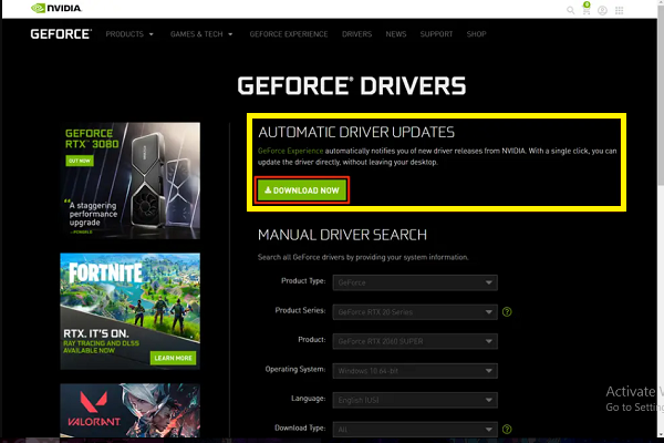 Update Nvidia Drivers - pic2