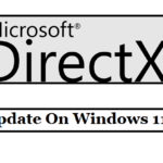 How To Update DirectX On Windows 11