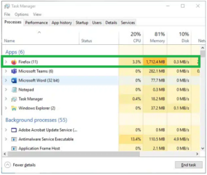 Disable Multiple Firefox Processes Running In The Background - pic1