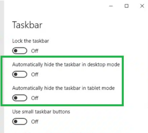 How To Enable The Start Menu In Windows 10 - pic1