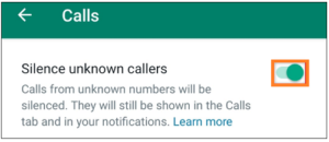 How to Silence Calls From Unknown Numbers on WhatsApp - pic4