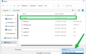 How To Edit Hosts File On Windows 10 or Windows 11 - pic2