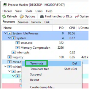 How To Fix Unable To Terminate The Process Error - pic3