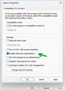 How To Disable Fullscreen Optimizations In Windows 10 11 - pic4