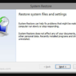 How To Create System Restore Point