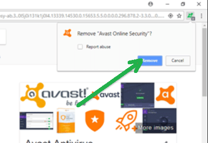 Uninstall Avast Online Security Plugin From Chrome - pic3