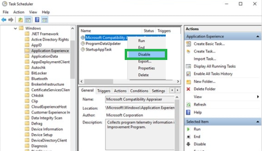 How To Disable Microsoft Compatibility Telemetry - pic11