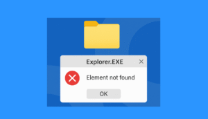 How to Fix Explorer.Exe Element Not Found