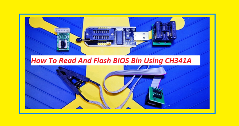 How to Read and Flash BIOS Bin Using CH341A Programmer | Lab-One