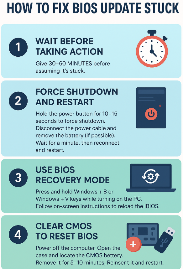 How To Fix BIOS Update Stuck - Detail guide