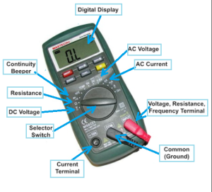 How To Use Multimeter For Motherboard Repair - Multimeter