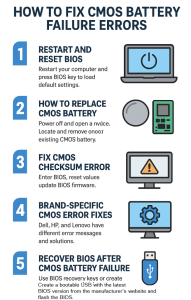 How to Fix CMOS Battery Failure Errors – Complete Guide