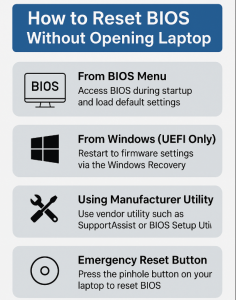 How to Reset BIOS Without Opening Laptop - Info