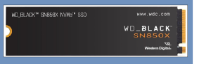 Best SSD for Faster Windows Performance - WD Black SN850X NVMe SSD