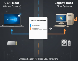 How To Diable Secure Boot For Legacy Device - pic1