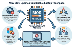 How to Fix Touchpad Not Working After BIOS Update - Chart