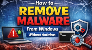 How to Remove Malware from Windows Without Antivirus