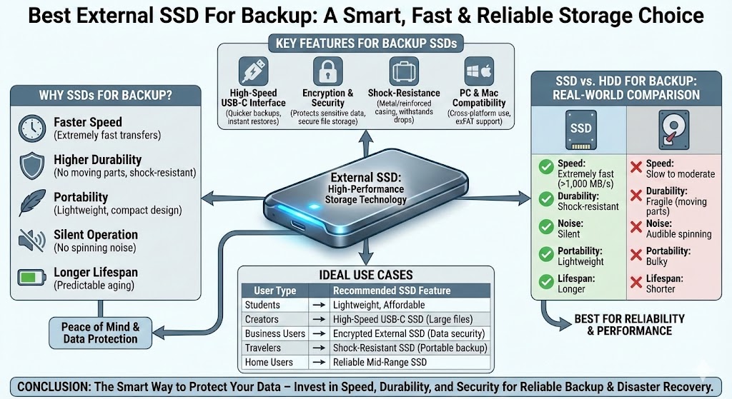 Best External SSD For Backup - chart info