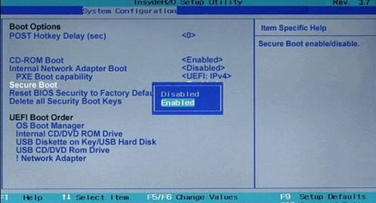 How to Fix Secure Boot Violation Error | Lab-One