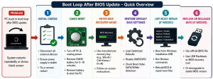 How To Fix Boot Loop After BIOS Update - diagram
