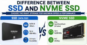 Difference Between SSD and NVMe SSD - pic1