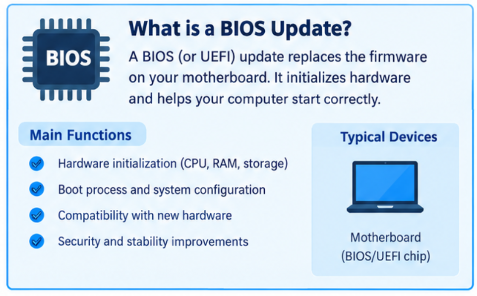 Difference Between BIOS Update vs EC Update - BIOS Update